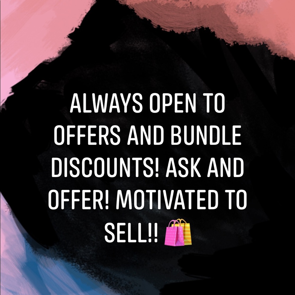 MAKE ME AN OFFER TODAY!! (: